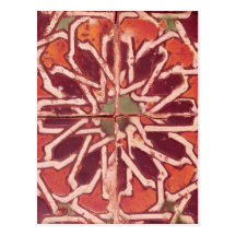17:Isnik Tile, 16th century Postcards