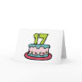 17 Year Old Birthday Cake Cards