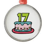 17 Year Old Birthday Cake Ornaments