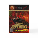 17th Birthday Card for Gamers The Bounty Hunter