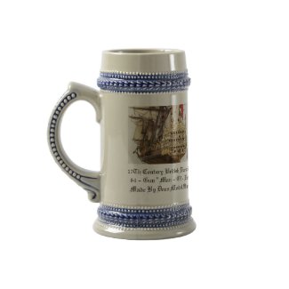 17Th Century British Warship Mug mug