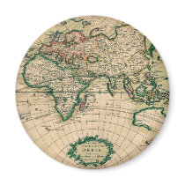 17th Century European Map Magnet