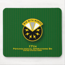 17th Psychological Operations Bn DUI mousepads