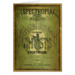 1800s Spectropia - A Study of Ghosts Greeting Card