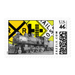 1800s Train Stamp