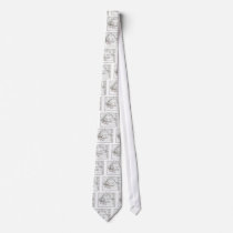 1806 Map - Australasie et Polynesie Neck Tie