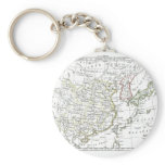 1806 Map - La Chine Key Chain