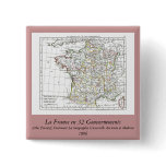 1806 Map - La France en 32 Gouvernements Buttons