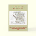 1806 Map - La France en 32 Gouvernements cards