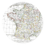 1806 Map - La France en 32 Gouvernements Sticker