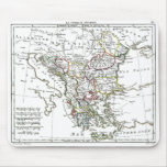 1806 Map - La Turquie d'Europe Mouse Mat