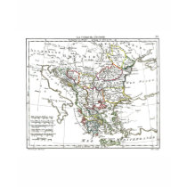 1806 Map - La Turquie d'Europe t-shirts