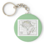 1806 Map - L'Afrique Keychain