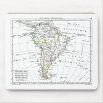 1806 Map - L'Amérique Méridionale mousepads