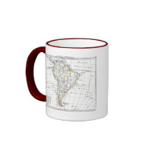 1806 Map - L'Amérique Méridionale mugs by ZephyrusBooks 1806 Map - L'Amérique Méridionale mugs
