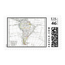 1806 Map - L'Amérique Méridionale postage