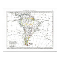 1806 Map - L'Amérique Méridionale posters by ZephyrusBooks 1806 Map - L'Amérique Méridionale posters