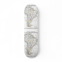 1806 Map - L'Amérique Méridionale skateboards