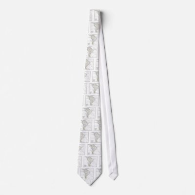 1806 Map - L'Amérique Méridionale Ties by ZephyrusBooks