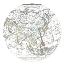 1806 Map - L'Asie stickers by ZephyrusBooks 1806 Map - L'Asie stickers