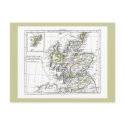 1806 Map - L'Ecosse postcards by ZephyrusBooks 1806 Map - L'Ecosse postcards