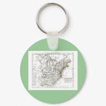 1806 Map - Les Etats Unis d'Amrique keychains by ZephyrusBooks 1806 Map - Les Etats Unis d'Amrique keychains