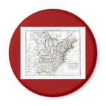 1806 Map - Les Etats Unis d'Amrique Magnet