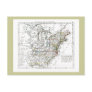 1806 Map - Les Etats Unis d'Amrique Post Card