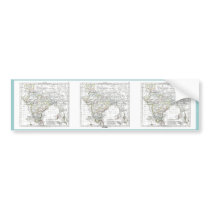 1806 Map - L'Inde bumper stickers