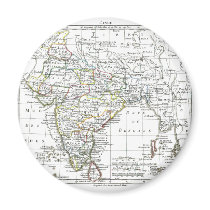 1806 Map - L'Inde magnets by ZephyrusBooks 1806 Map - L'Inde magnets