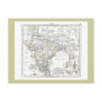 1806 Map - L'Inde Postcard