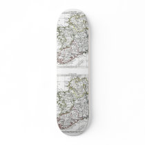 1806 Map - L'Irlande Skate Board Deck
