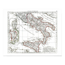 1806 Map - L'Italie 2e Feuille posters by ZephyrusBooks 1806 Map - L'Italie 2e Feuille posters