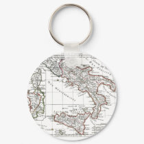 1806 Map - L'Italie (Sud) keychains