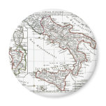 1806 Map - L'Italie (Sud) Fridge Magnet