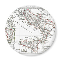 1806 Map - L'Italie (Sud) magnets