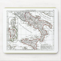 1806 Map - L'Italie (Sud) mousepads