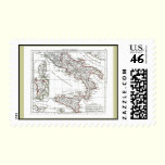 1806 Map - L'Italie (Sud) stamps
