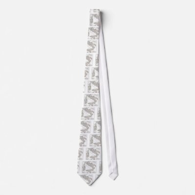 1806 Map - L'Italie (Sud) Necktie by ZephyrusBooks