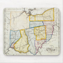 1812 Ohio Map Mousepad mousepads