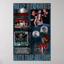 1812 Records "It'z a Life Style" Poster