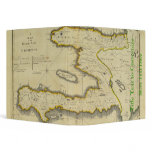 1814 Haiti Map by Mathew Carey Binders