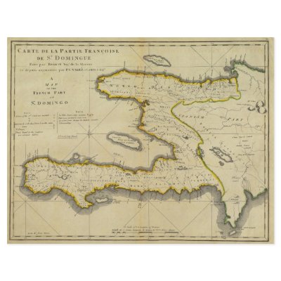 1814 Haiti Map by Mathew Carey Flyers by ZephyrusBooks