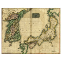 1815 Map of Korea and Japan Flyer