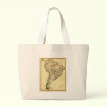 1817 Map of South America bags