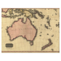 1818 Australasia  Map - Australia, New Zealand Custom Flyer