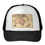 1818 Australasia  Map - Australia, New Zealand Hat