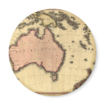 1818 Australasia Map - Australia, New Zealand magnets by ZephyrusBooks 1818 Australasia Map - Australia, New Zealand magnets