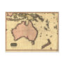 1818 Australasia  Map - Australia, New Zealand Postcards