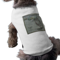 1823 Florida Map Dog Shirt